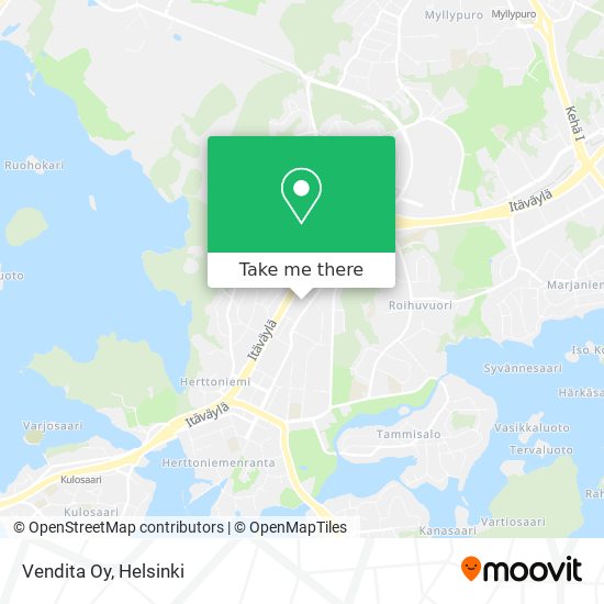 Vendita Oy map