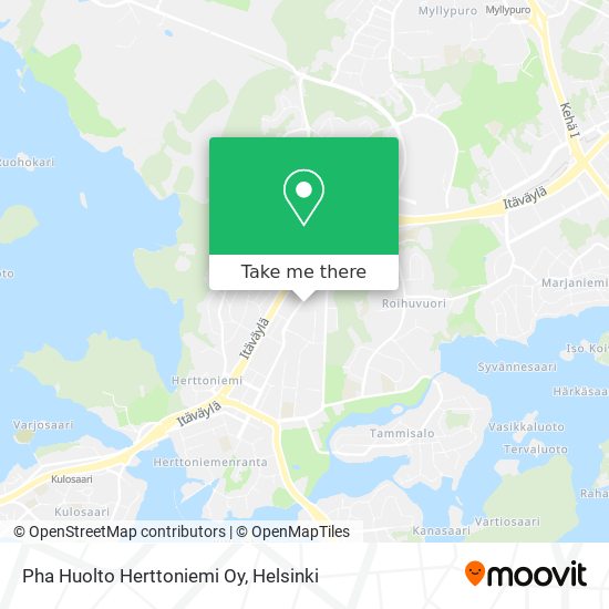 Pha Huolto Herttoniemi Oy map