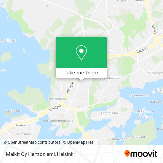 Malkit Oy Herttoniemi map