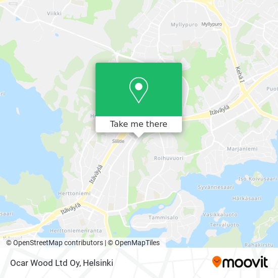 Ocar Wood Ltd Oy map