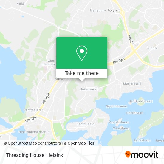 Threading House map