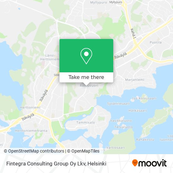 Fintegra Consulting Group Oy Lkv map