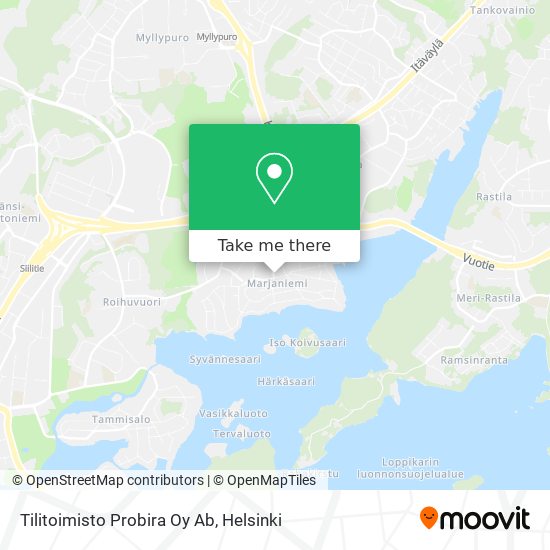 Tilitoimisto Probira Oy Ab map