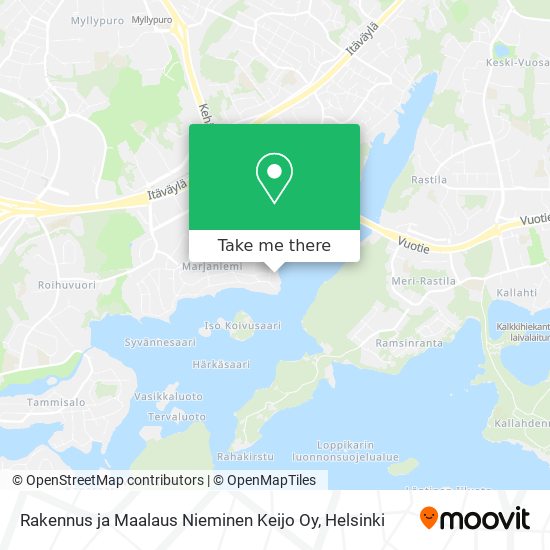 Rakennus ja Maalaus Nieminen Keijo Oy map