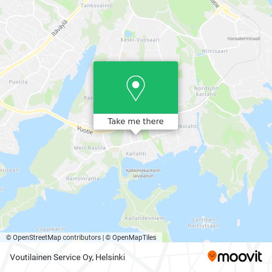 Voutilainen Service Oy map