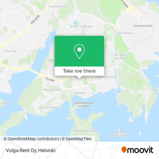 Volga Rent Oy map