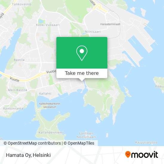 Hamata Oy map