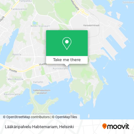 Lääkäripalvelu Habtemariam map