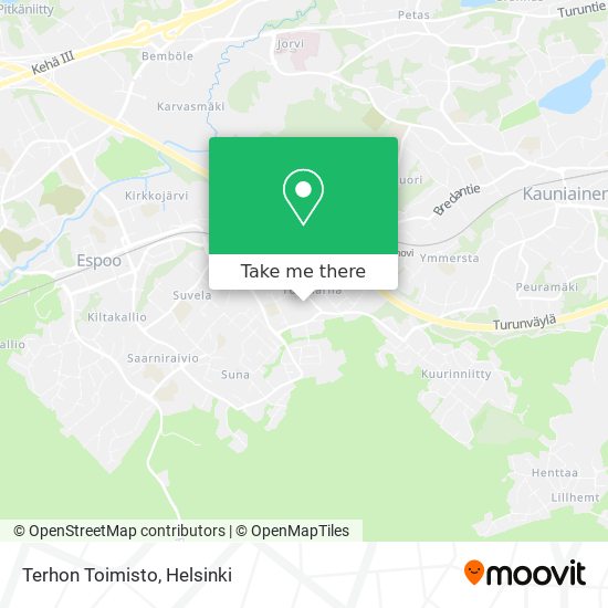 Terhon Toimisto map