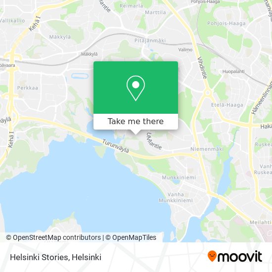 Helsinki Stories map