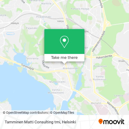 Tamminen Matti Consulting tmi map