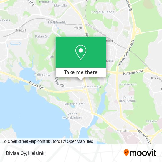 Divisa Oy map