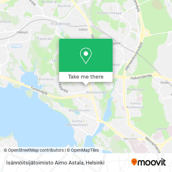 Isännöitsijätoimisto Aimo Astala map