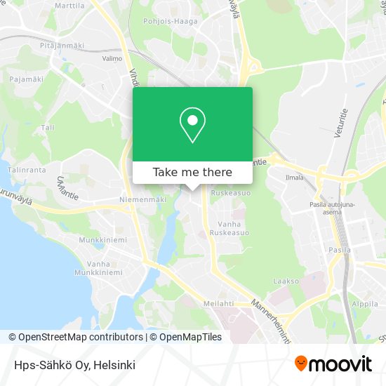 Hps-Sähkö Oy map