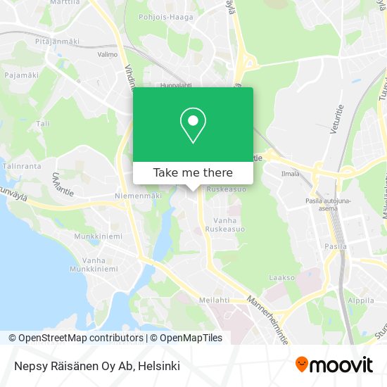 Nepsy Räisänen Oy Ab map