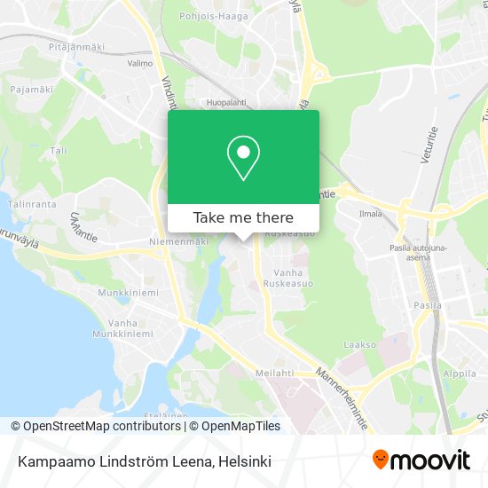 Kampaamo Lindström Leena map