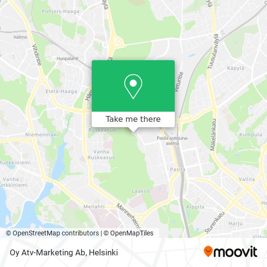 Oy Atv-Marketing Ab map
