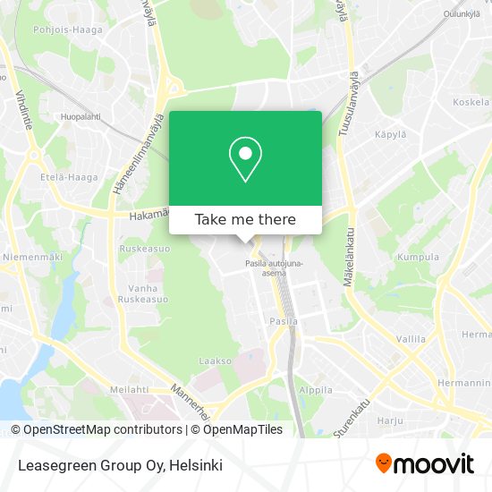 Leasegreen Group Oy map