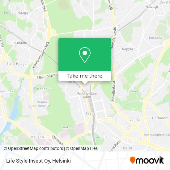 Life Style Invest Oy map