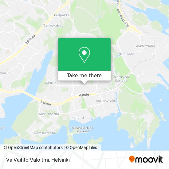 Va Vaihto Valo tmi map