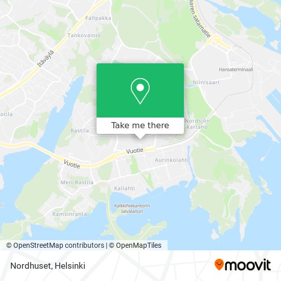 Nordhuset map