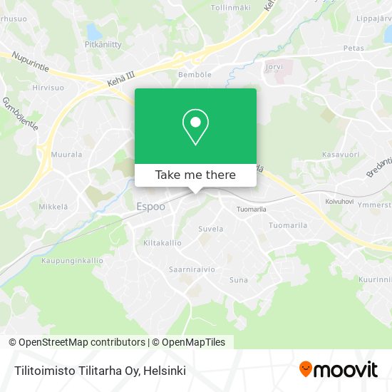 Tilitoimisto Tilitarha Oy map