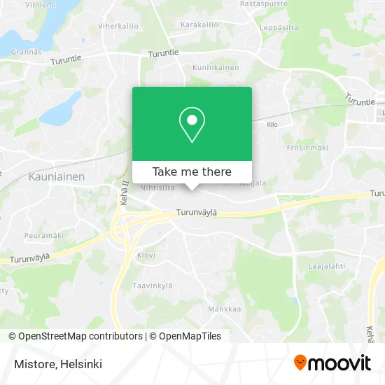 Mistore map