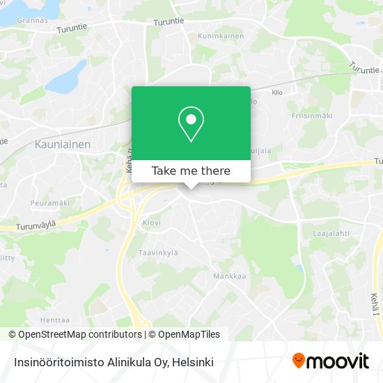 Insinööritoimisto Alinikula Oy map