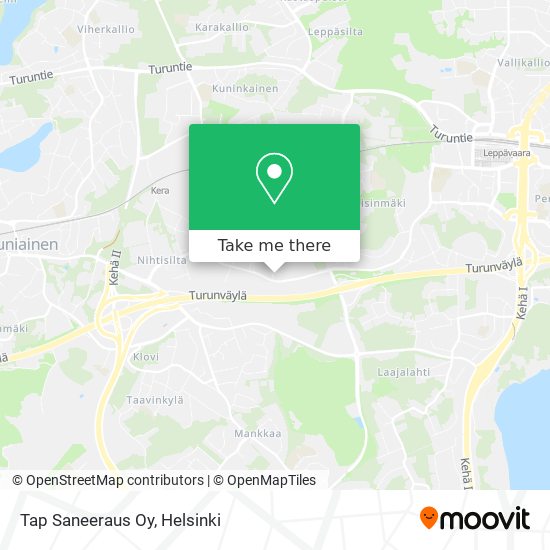 Tap Saneeraus Oy map