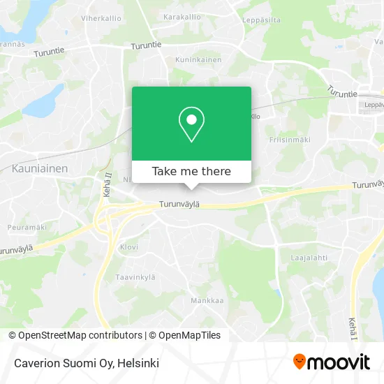 Caverion Suomi Oy map