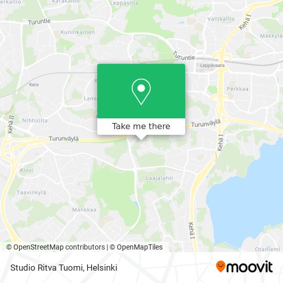 Studio Ritva Tuomi map