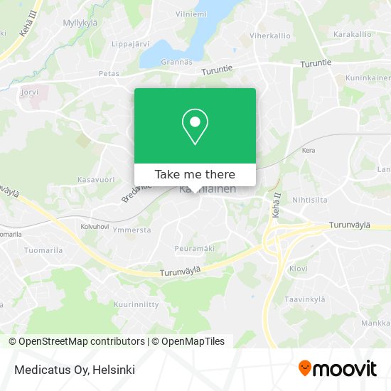 Medicatus Oy map