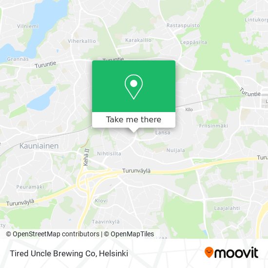 Tired Uncle Brewing Co map