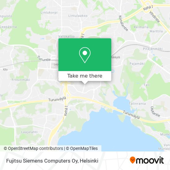 Fujitsu Siemens Computers Oy map