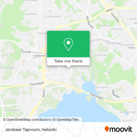 Jersbeer Taproom map
