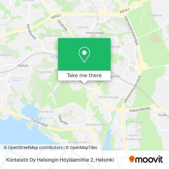 Kiinteistö Oy Helsingin Höyläämötie 2 map