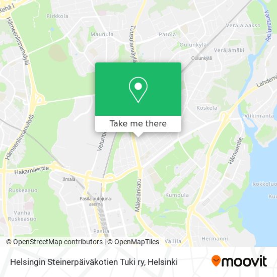 Helsingin Steinerpäiväkotien Tuki ry map