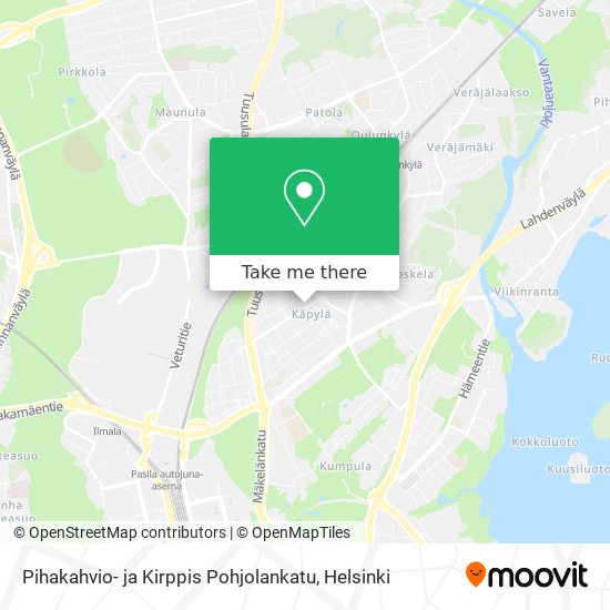 Pihakahvio- ja Kirppis Pohjolankatu map