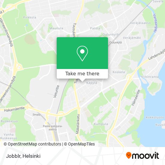 Jobblr map