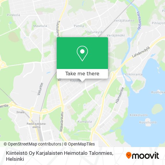 Kiinteistö Oy Karjalaisten Heimotalo Talonmies map