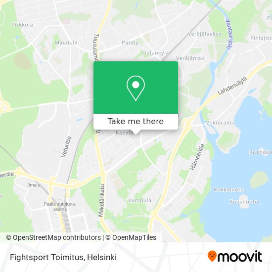 Fightsport Toimitus map