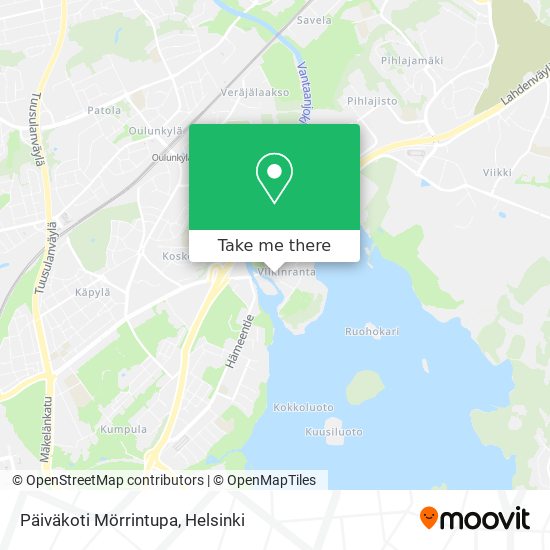 Päiväkoti Mörrintupa map