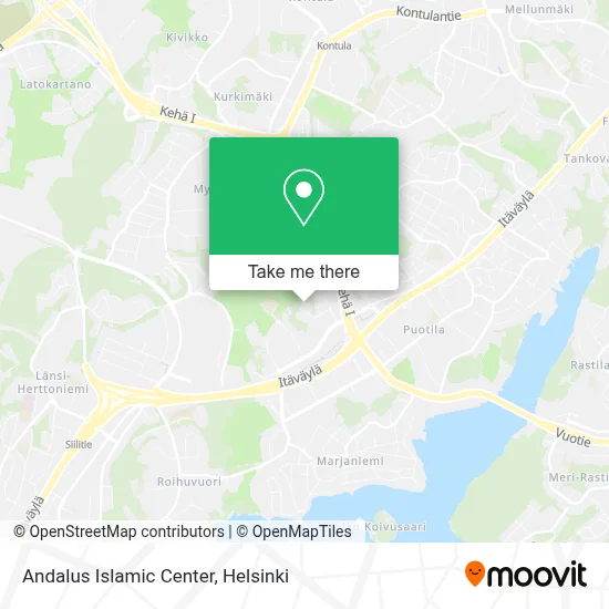 Andalus Islamic Center map