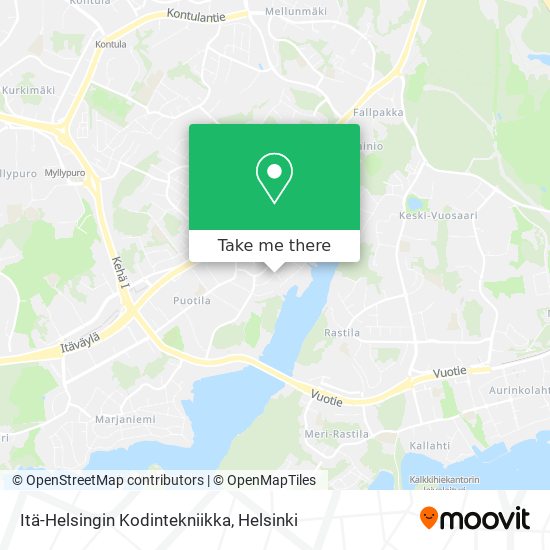 Itä-Helsingin Kodintekniikka map