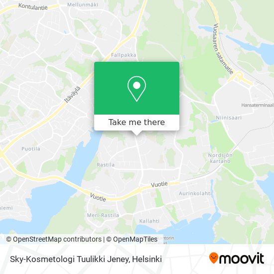 Sky-Kosmetologi Tuulikki Jeney map