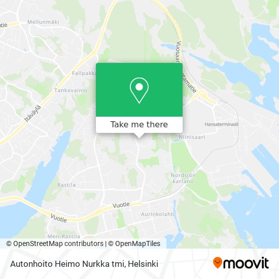 Autonhoito Heimo Nurkka tmi map