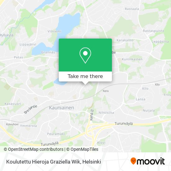 Koulutettu Hieroja Graziella Wik map