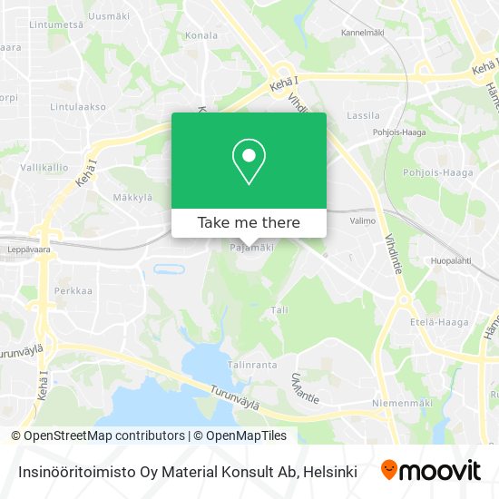 Insinööritoimisto Oy Material Konsult Ab map