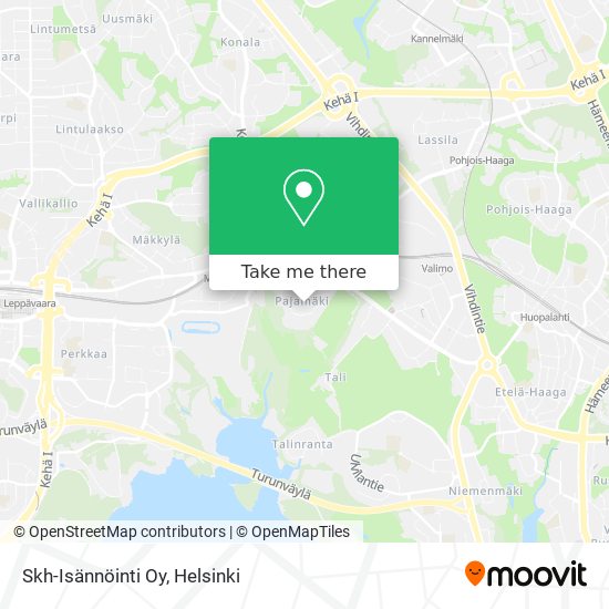 Skh-Isännöinti Oy map