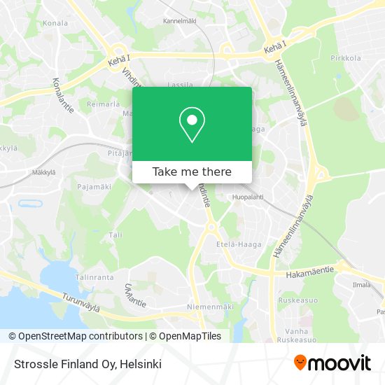 Strossle Finland Oy map